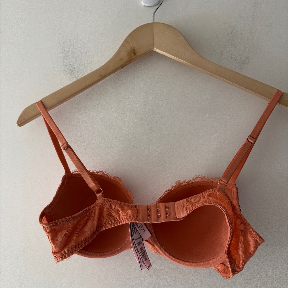 Victoria’s Secret Dream Angels Lined Demi Bra Gorgeous Floral Pattern - Picture 4 of 7